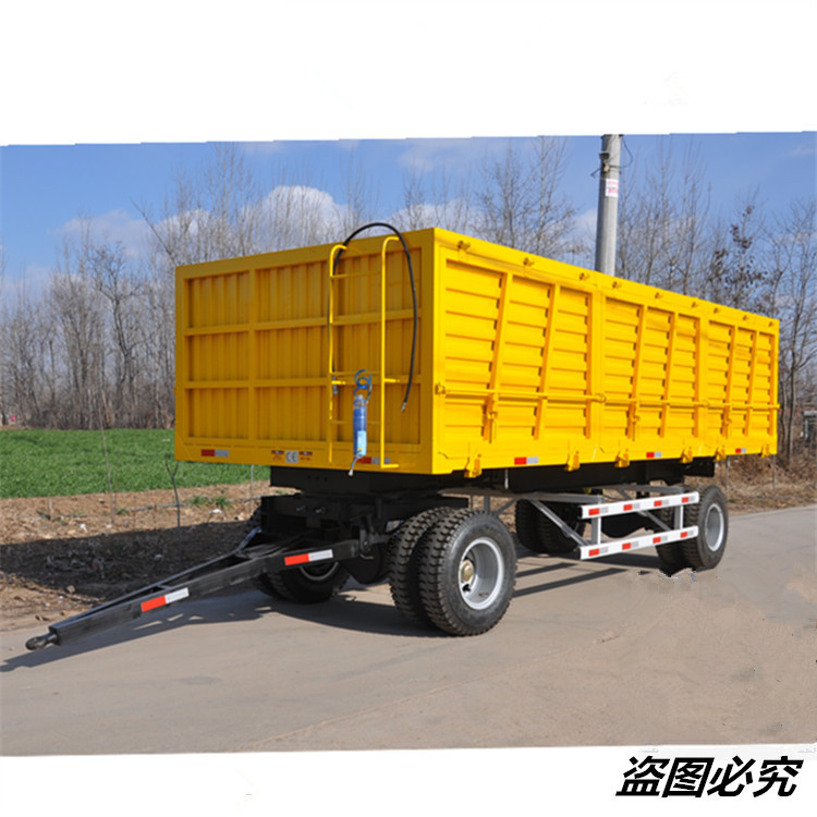 10吨侧卸高厢板农用挂车