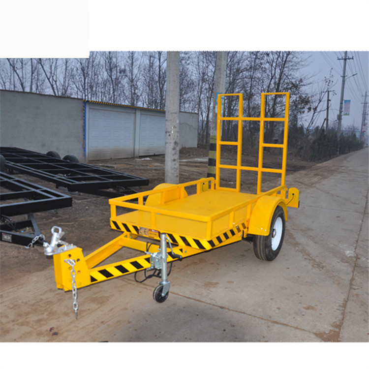 1吨小微挖平板拖车