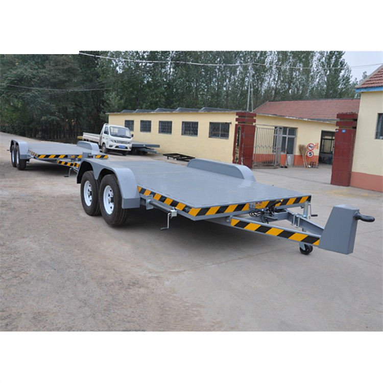 双联动平板拖车