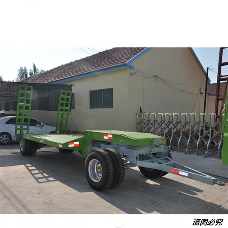 7吨挖掘机平板拖车