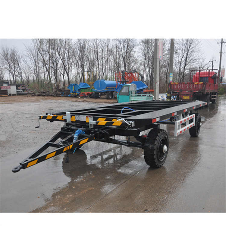 平板骨架式拖车