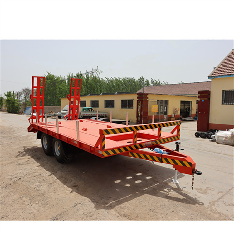 小型工程机械拖车