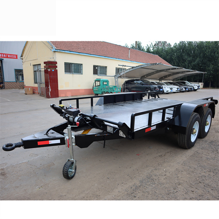 中型挖掘机拖车