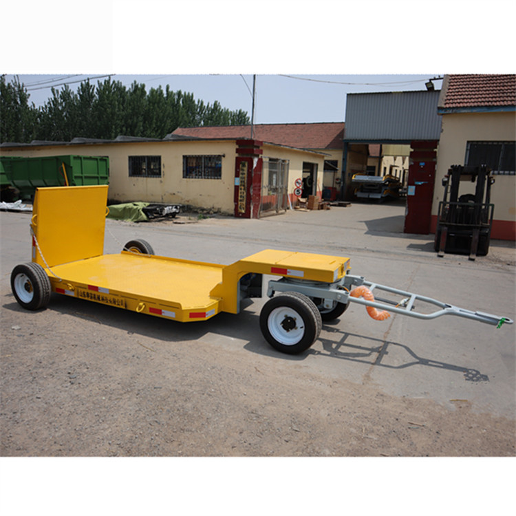 2吨压路机平板拖车