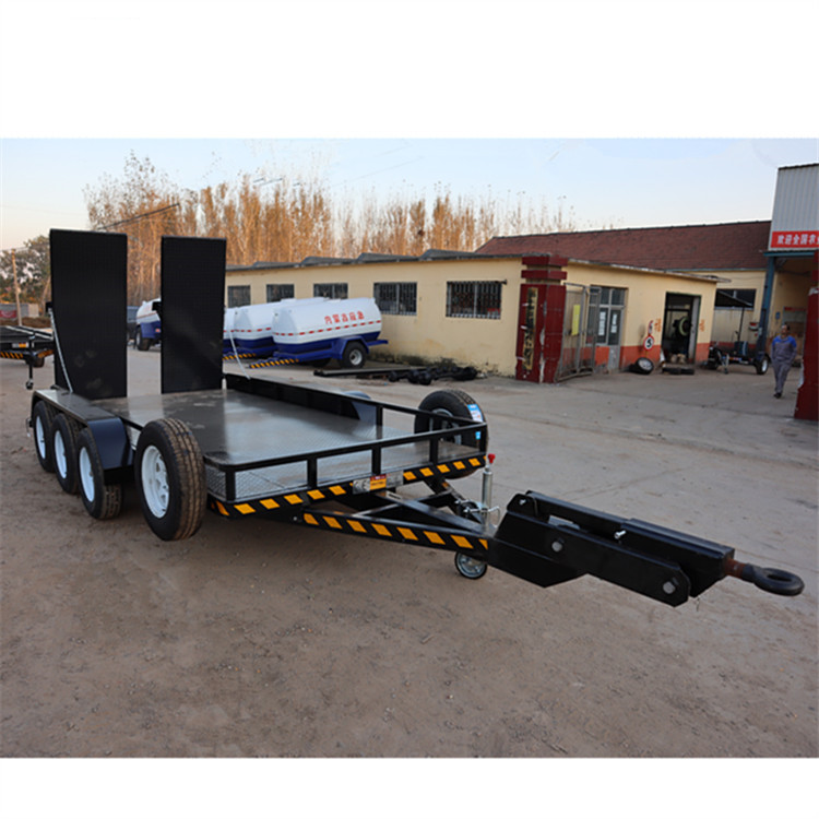 三轴挖掘机拖车