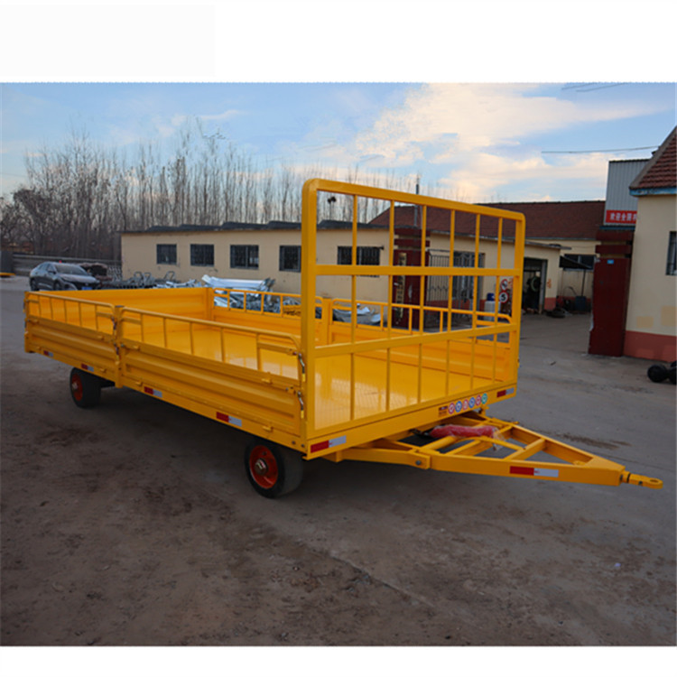 护栏式厂区转运板车