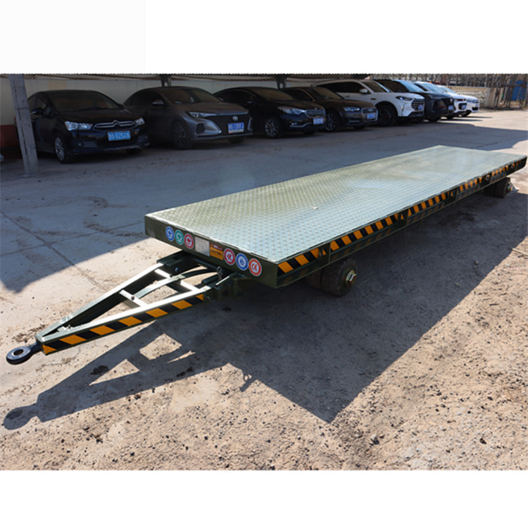 6吨超低双向牵引平板车