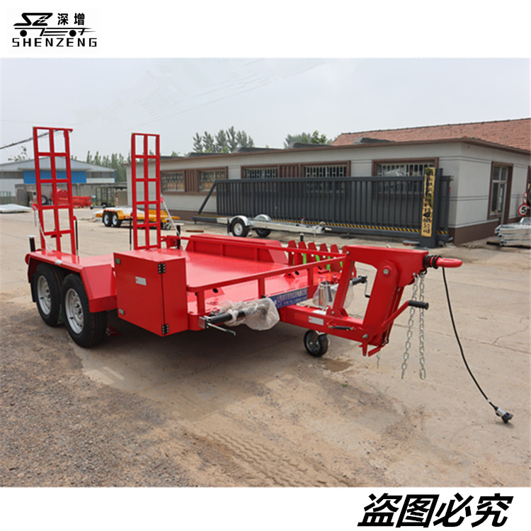 3吨消防机器人拖车0