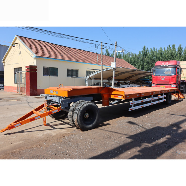 10-15吨挖掘机平板拖车