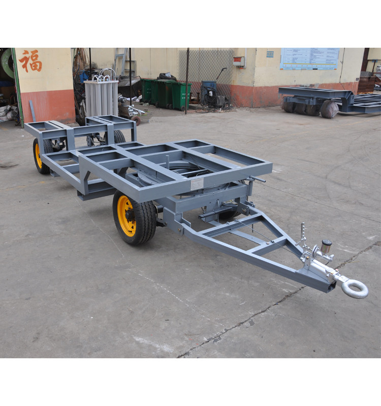 4吨发电机骨架拖车