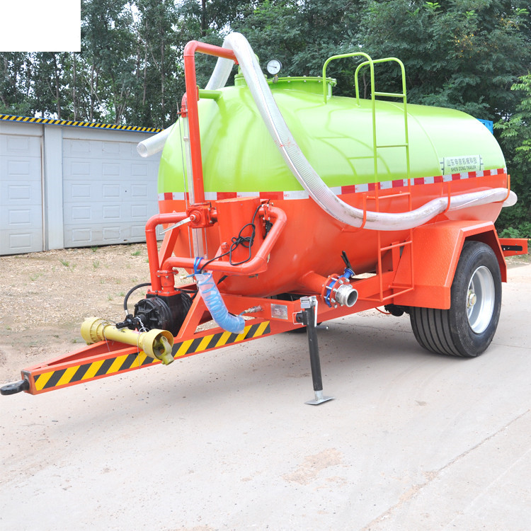 5吨污水罐拖车