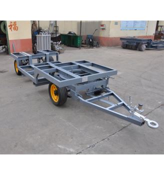 4吨发电机骨架拖车