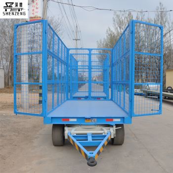 15吨网格平板拖车