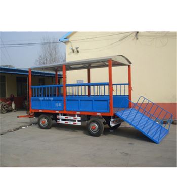 牲畜转运平板拖车