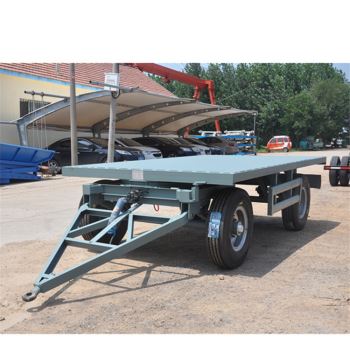 4吨全挂式平板拖车