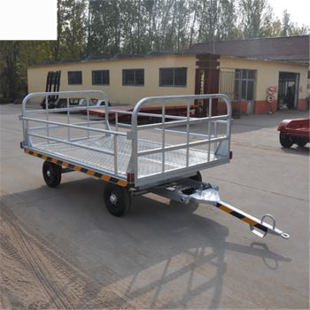 机场车站行李转运平板拖车