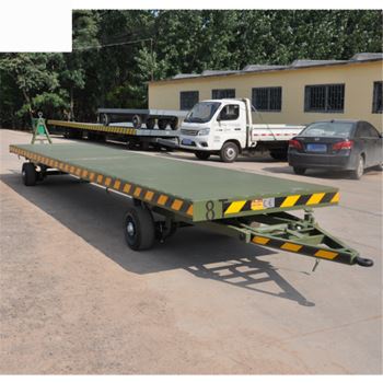 双向牵引平板拖车