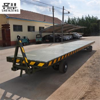 8吨双向牵引平板拖车