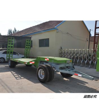 7吨挖掘机平板拖车