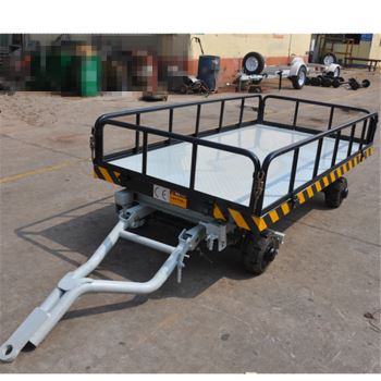 1吨护栏平板拖车