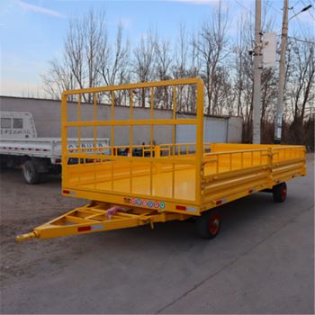 4吨护栏式平板拖车