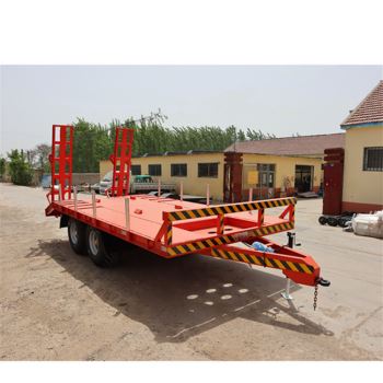 小型工程机械拖车