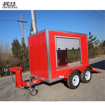 2吨消防机器人箱式拖车