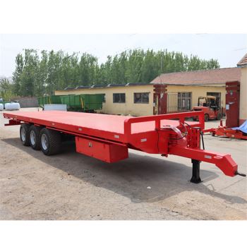 30吨欧式平板拖车