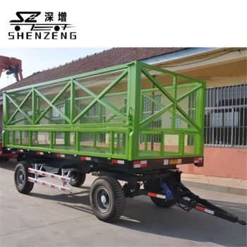 5吨转盘式青储拖车